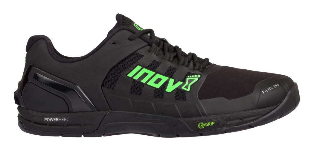 Buty Treningowe Inov-8 F-lite G 290 Damskie Czarne/Zielone GRW-273891